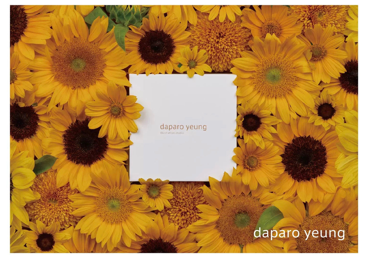 Daparo brooch - Vincent’s Sunflowers