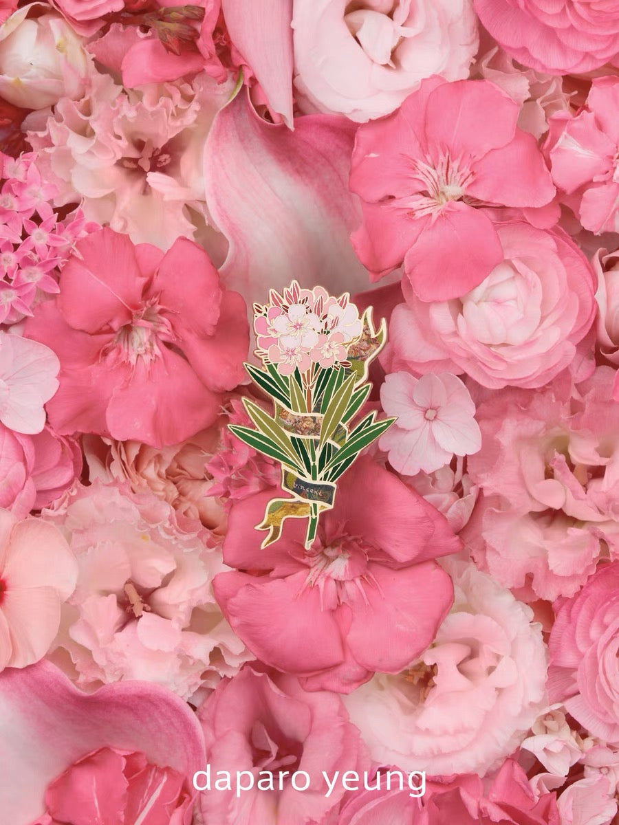 Daparo brooch - Vincent’s Oleanders