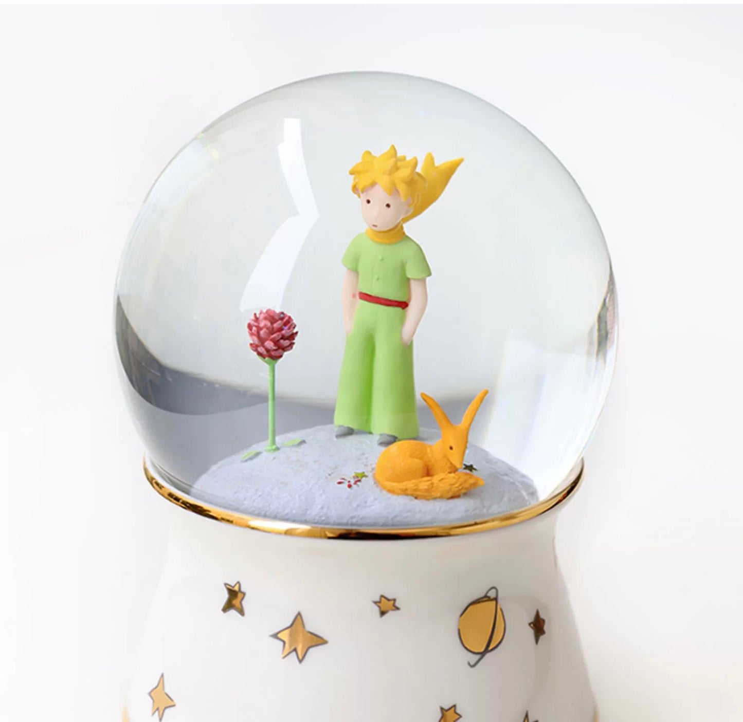 LOTS - The Little Prince (Le Petit Prince) musical glitter globes