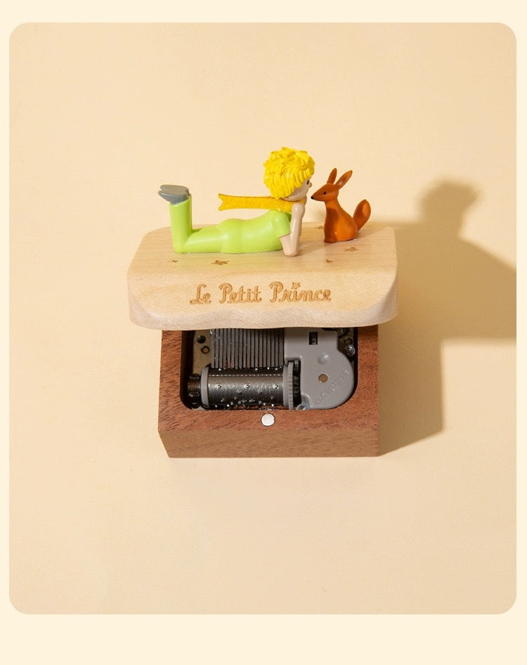 LOTS - The Little Prince (Le Petit Prince) automated flip-top music box