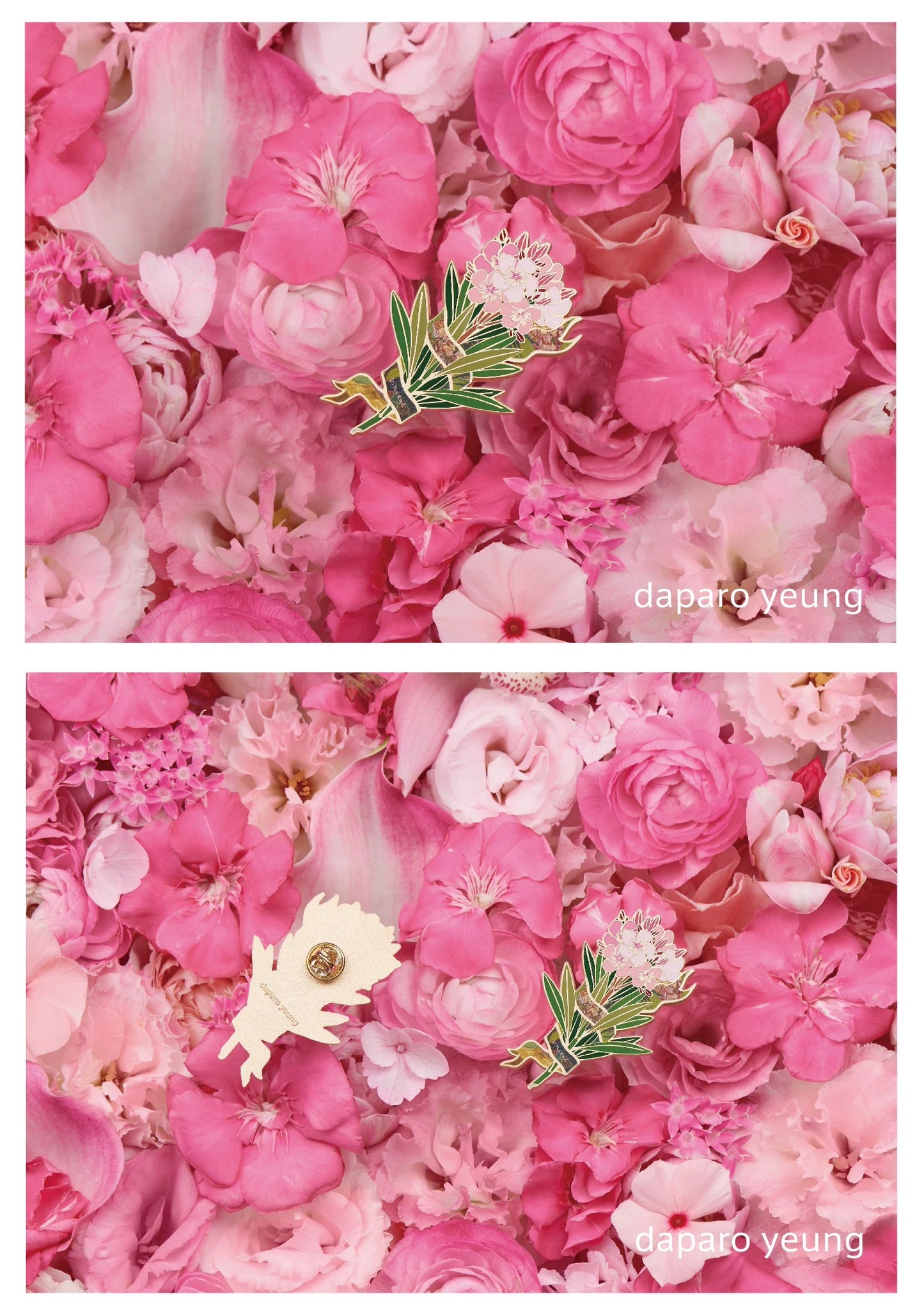 Daparo brooch - Vincent’s Oleanders