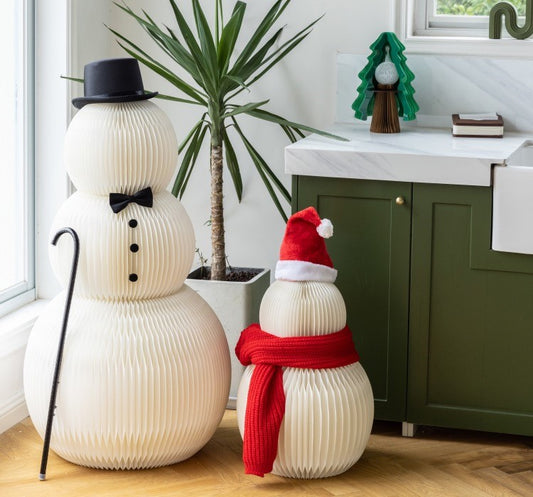 Ihpaper: Deluxe accordion paper Snowman