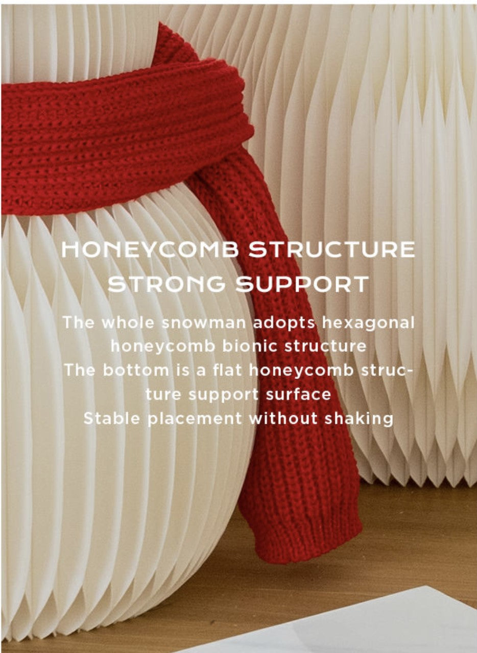 Ihpaper: Deluxe accordion paper Snowman