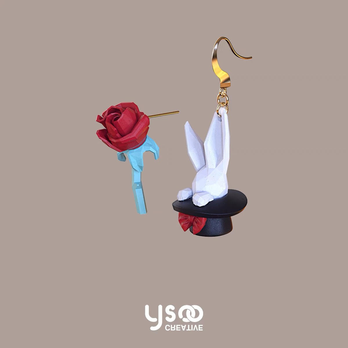 YSOO Magic hat earrings