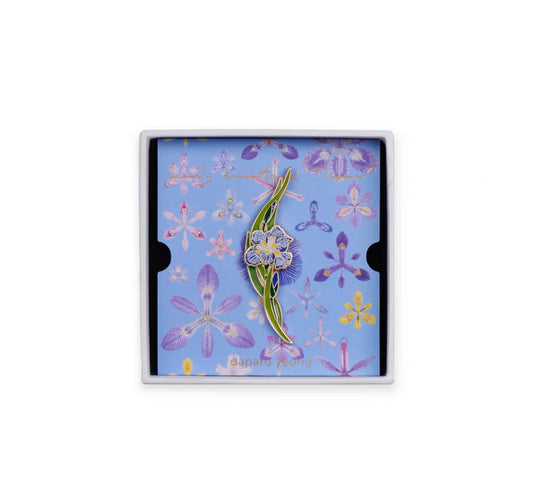 Daparo brooch - Iris ensata ‘Daparo’