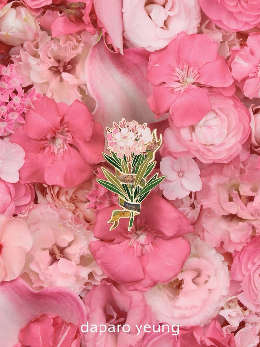 Daparo brooch - Vincent’s Oleanders