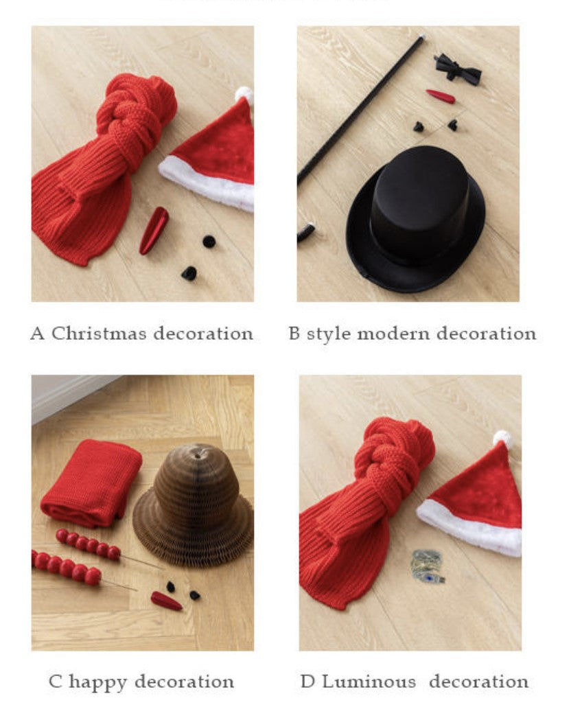 Ihpaper: Deluxe accordion paper Snowman