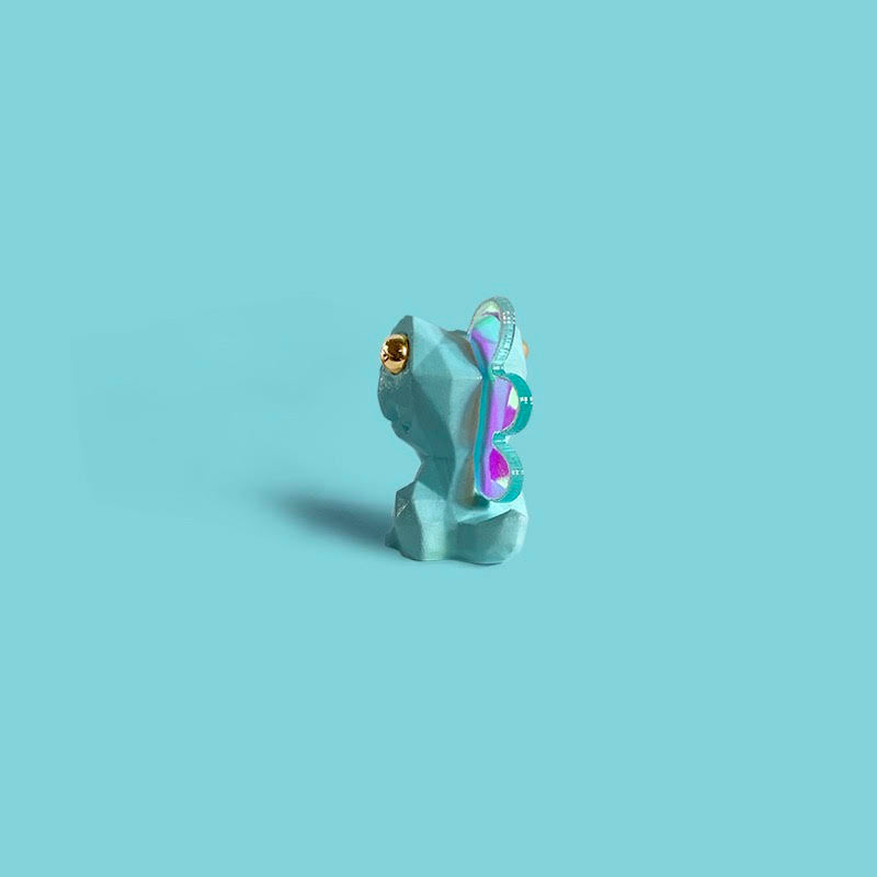 YSOO Dinosaur ear studs/clip on earrings