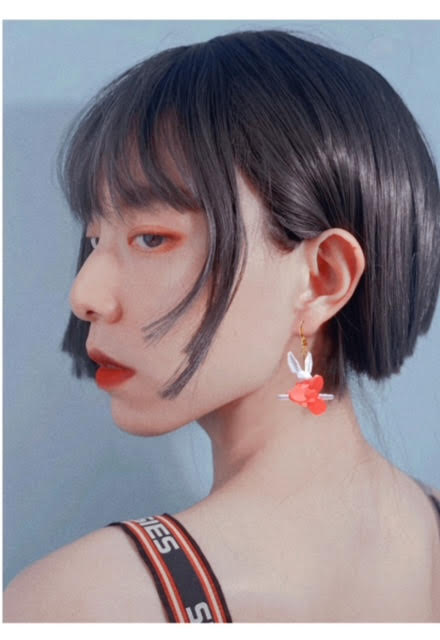 YSOO Rotary Airplane ear studs/clip on earrings